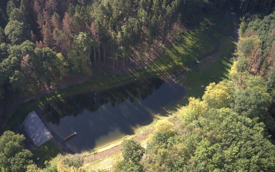 Nádrže pod Milešovkou nejsou jen k zadržení vody v krajině